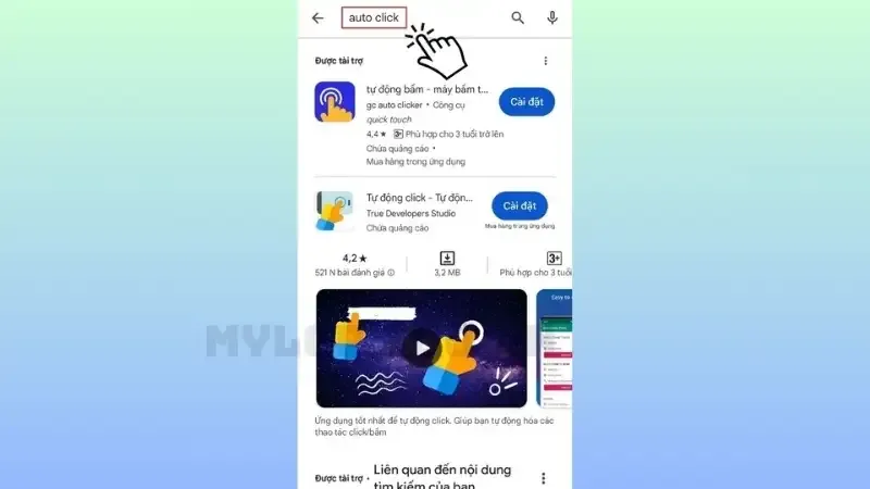 Cách tải Auto Click trên điện thoại, máy tính