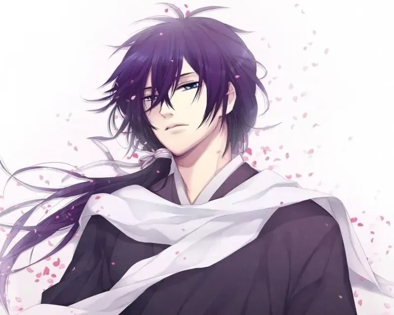 Avatar lạnh lùng hình anime nữ ngầu trắng đen mang đến sự độc đáo