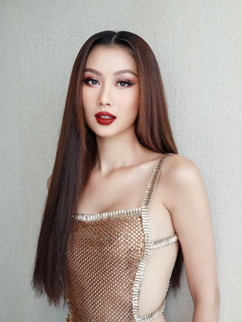 Võ Lê Quế Anh cao chiều cao ấn tượng của Miss Grand Vietnam