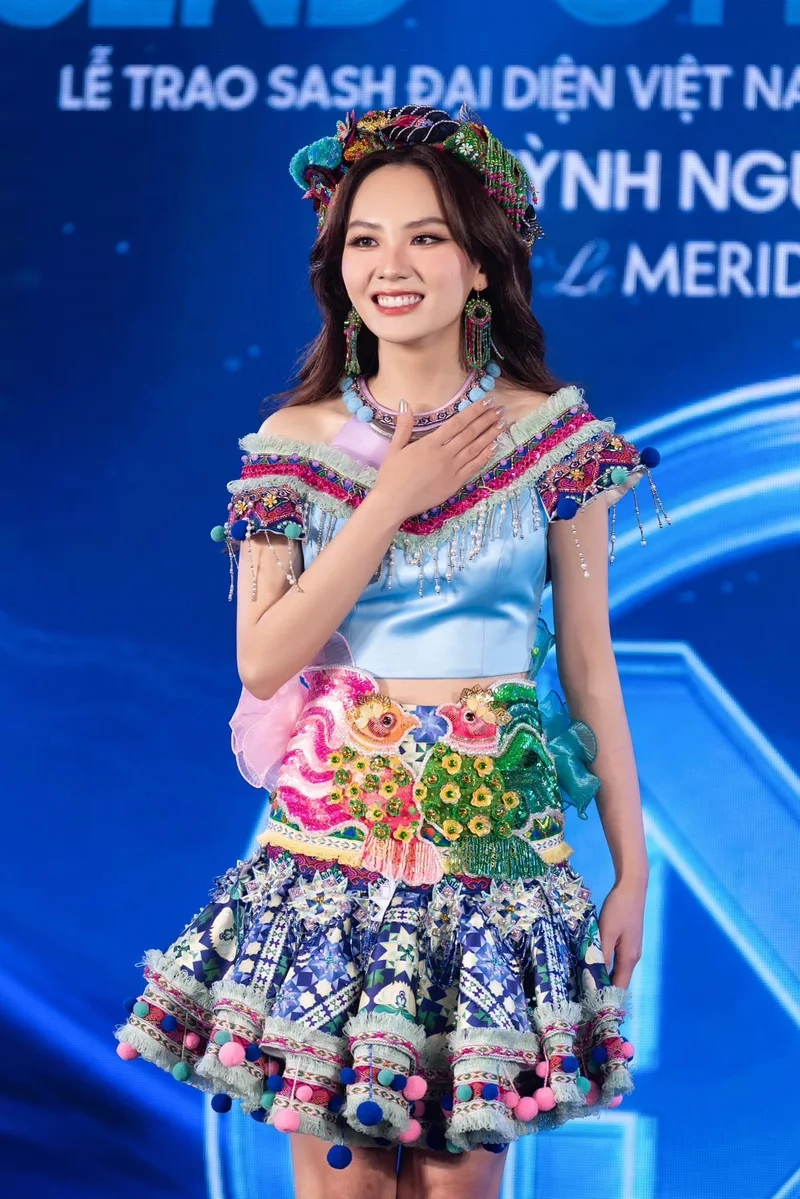 Huỳnh Nguyễn Mai Phương ứng xử xuất sắc tại Miss World Vietnam