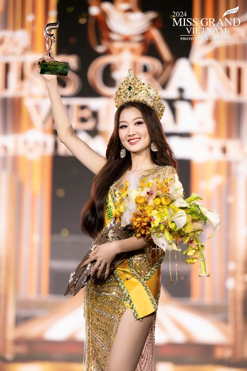 Võ Lê Quế Anh đăng quang Miss Grand Vietnam 2024 khoảnh khắc vỡ òa