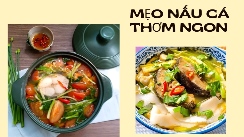 Nồi canh chua cá bớp bốc khói nghi ngút hấp dẫn