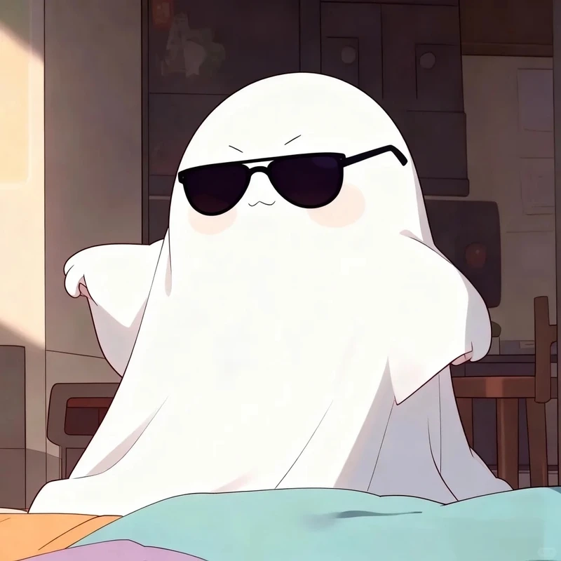 Bộ sưu tập avatar ma cute xinh xắn dùng làm ảnh đại diện