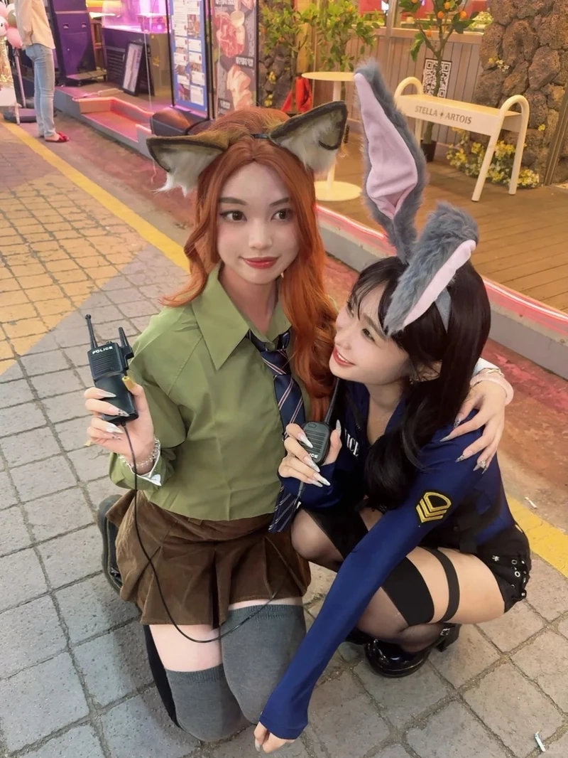 Cá tính nổi bật cùng gái mặc đồ cosplay cá tính