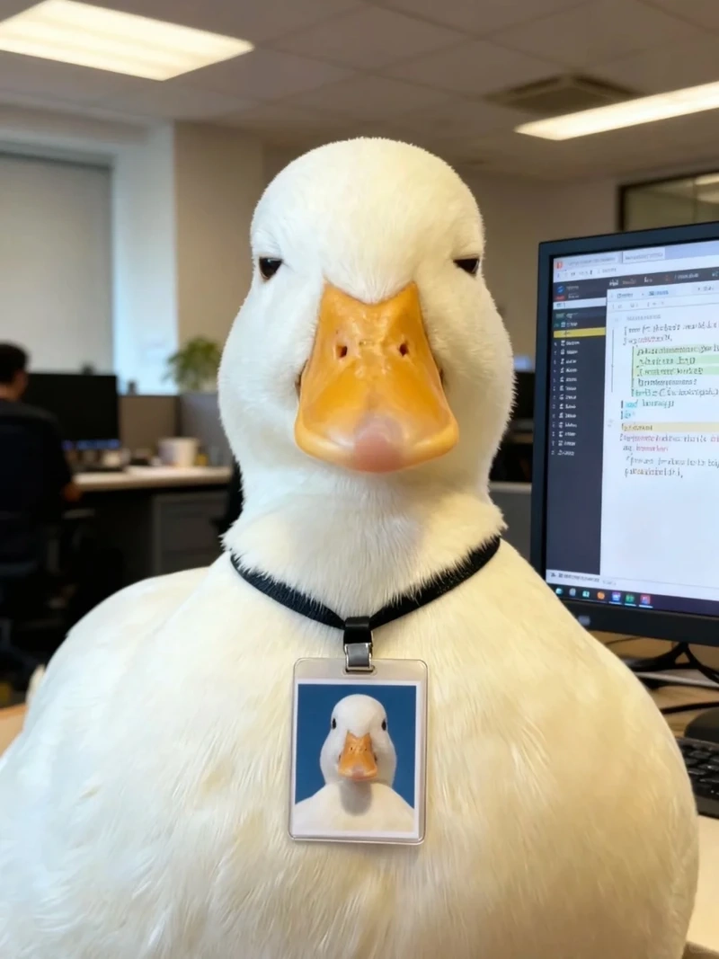 Phong cách đáng yêu cùng avatar vịt dễ thương