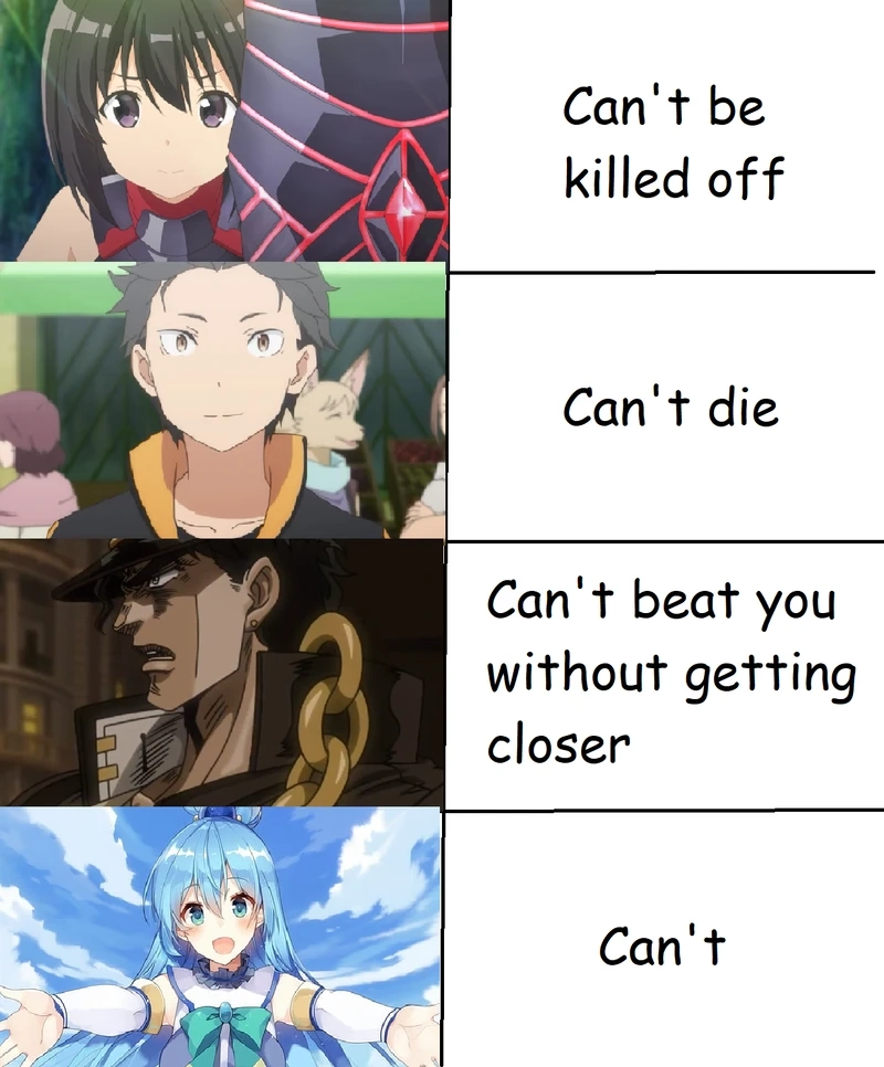 Biểu cảm khó đỡ trong ahh meme anime cực viral