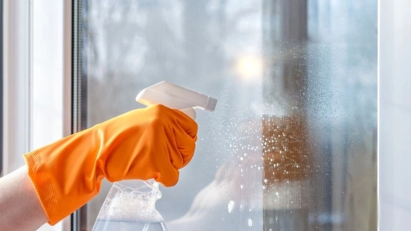 Tẩy keo bằng gôm tẩy học sinh hoặc rượu trắng