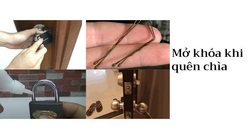 Áp dụng ngay cách mở khóa khi quên chìa an toàn